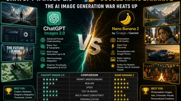 ChatGPT Images 2.0 VS Google Nano Banana 2 The AI Image Generation War Heats Up