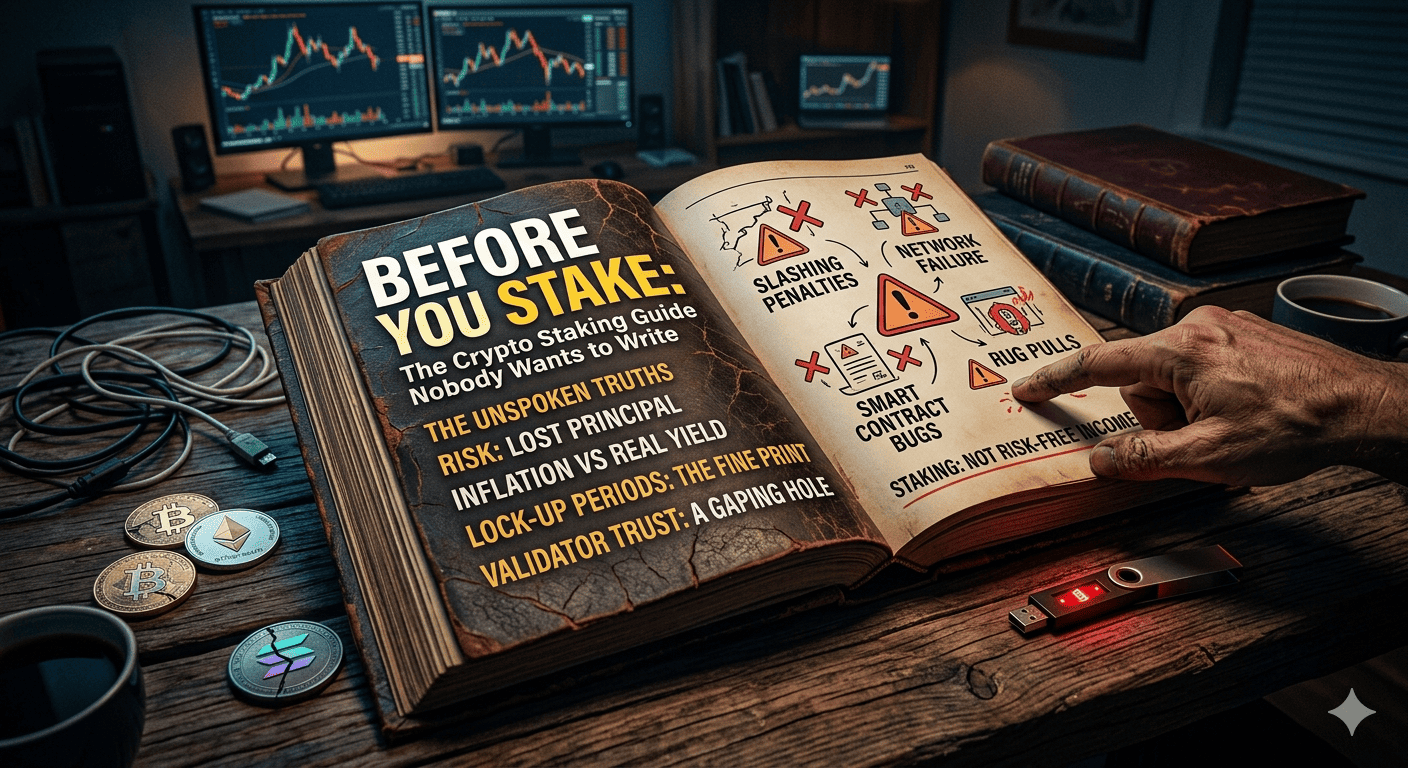 Before You Stake: The Crypto Staking Guide Nobody Wants to Write