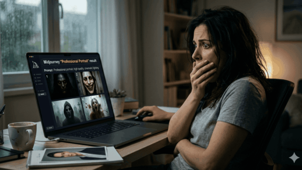 The Time I Asked Midjourney for a "Professional Portrait" and Got a Horror Movie