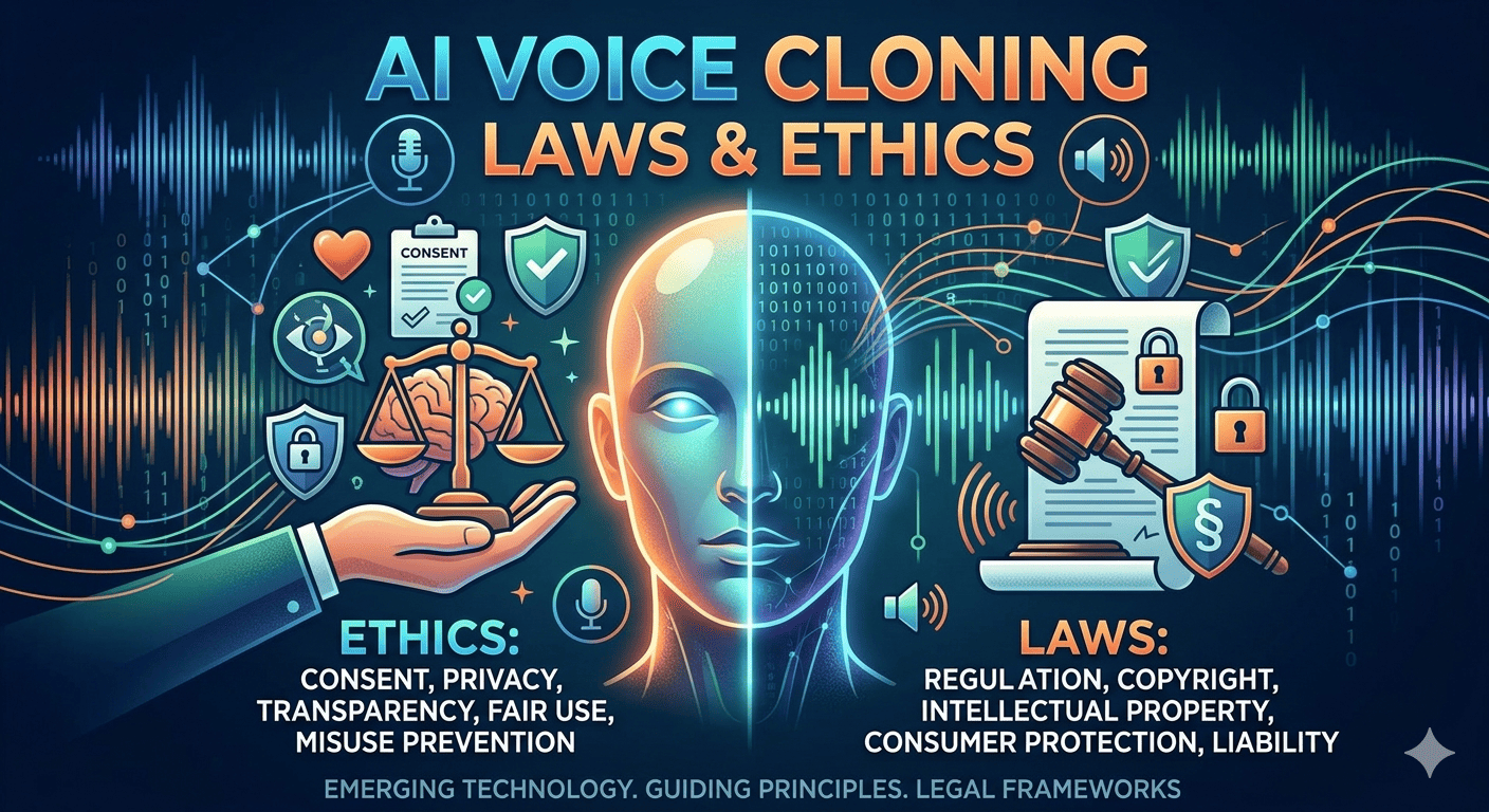 AI Voice Cloning Laws & Ethics: Complete 2026 Guide.