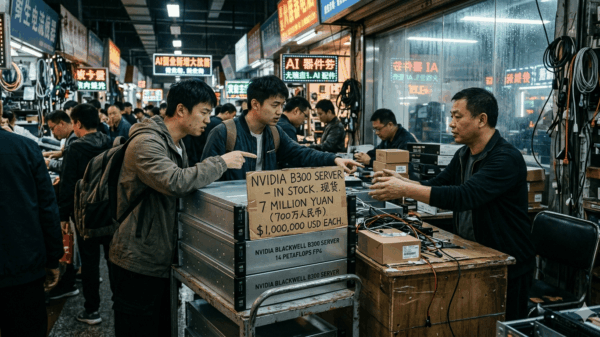 The $1 Million Barrier: How Surging Nvidia B300 Prices are Crushing Chinese AI Startups