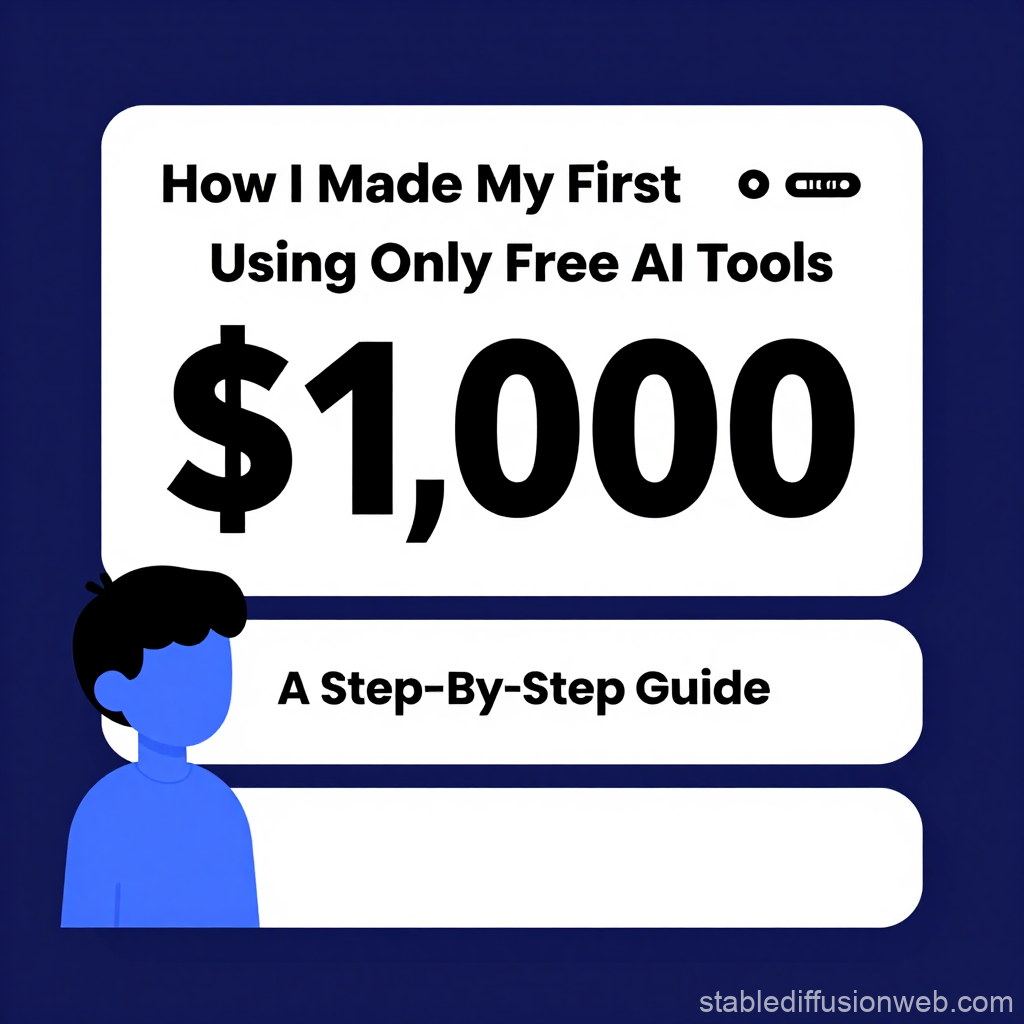 How I Made My First $1,000 Using Only Free AI Tools: A Step-by-Step Guide