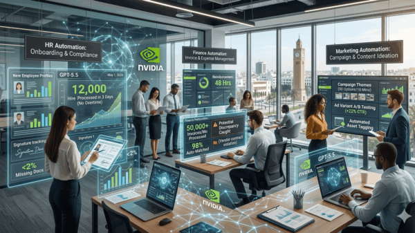 How NVIDIA Uses GPT-5.5 to Automate HR, Finance & Marketing Workflows (No Technical Skills Required)