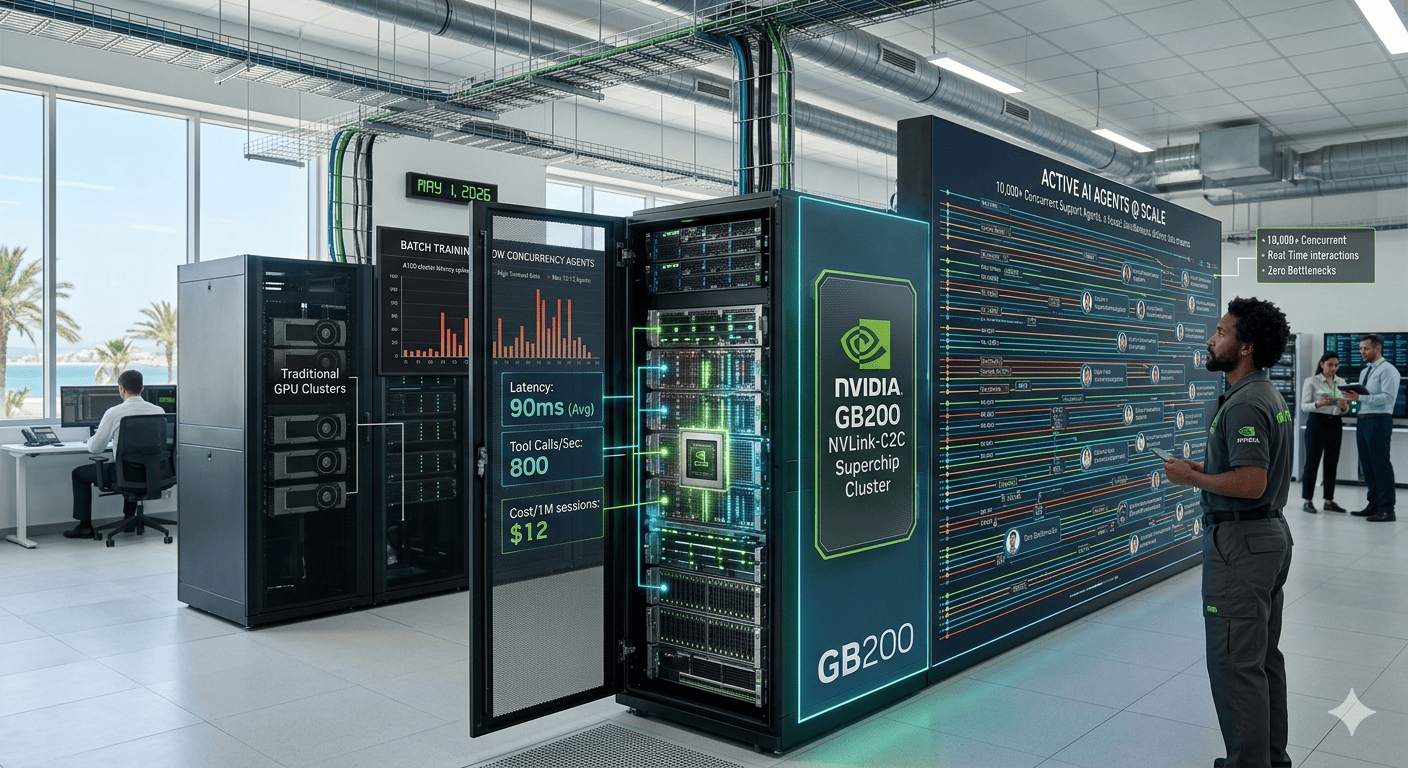 The Hidden Infrastructure Behind AI Agents: NVIDIA GB200 vs. Traditional GPUs (And Why Most Teams Are Using the Wrong Hardware)