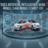 How does artificial intelligence work inside Tesla Model 3 and Model Y cars?