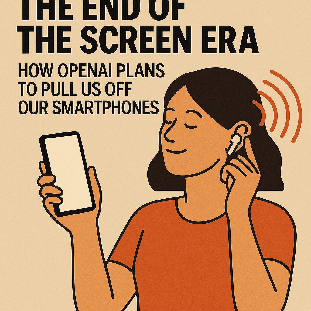 OpenAI is building a 'family of devices' to pull you off your smartphone. The screen era isn't dying — it's being demoted. Here's the plan.