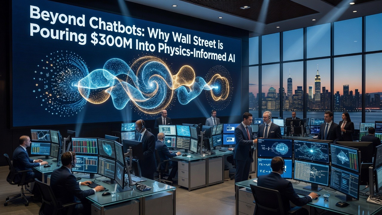 Beyond Chatbots: Why Wall Street is Pouring $300M Into Physics-Informed AI