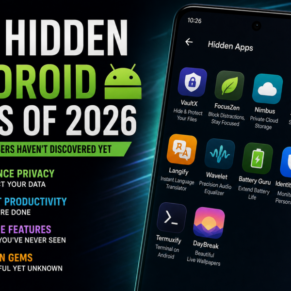 10 Hidden Android Apps of 2026 That Most Users Haven't Discovered Yet