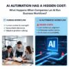 AI Automation Has a Hidden Cost: What Happens When Companies Let AI Run Business Workflows?