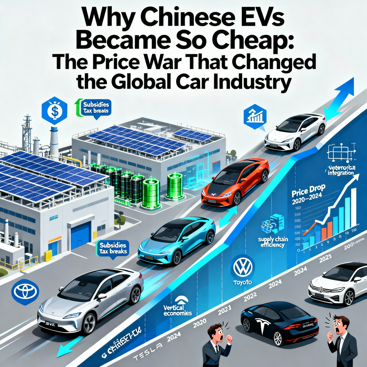 Why Chinese EVs Became So Cheap: The Price War That Changed the Global Car Industry
