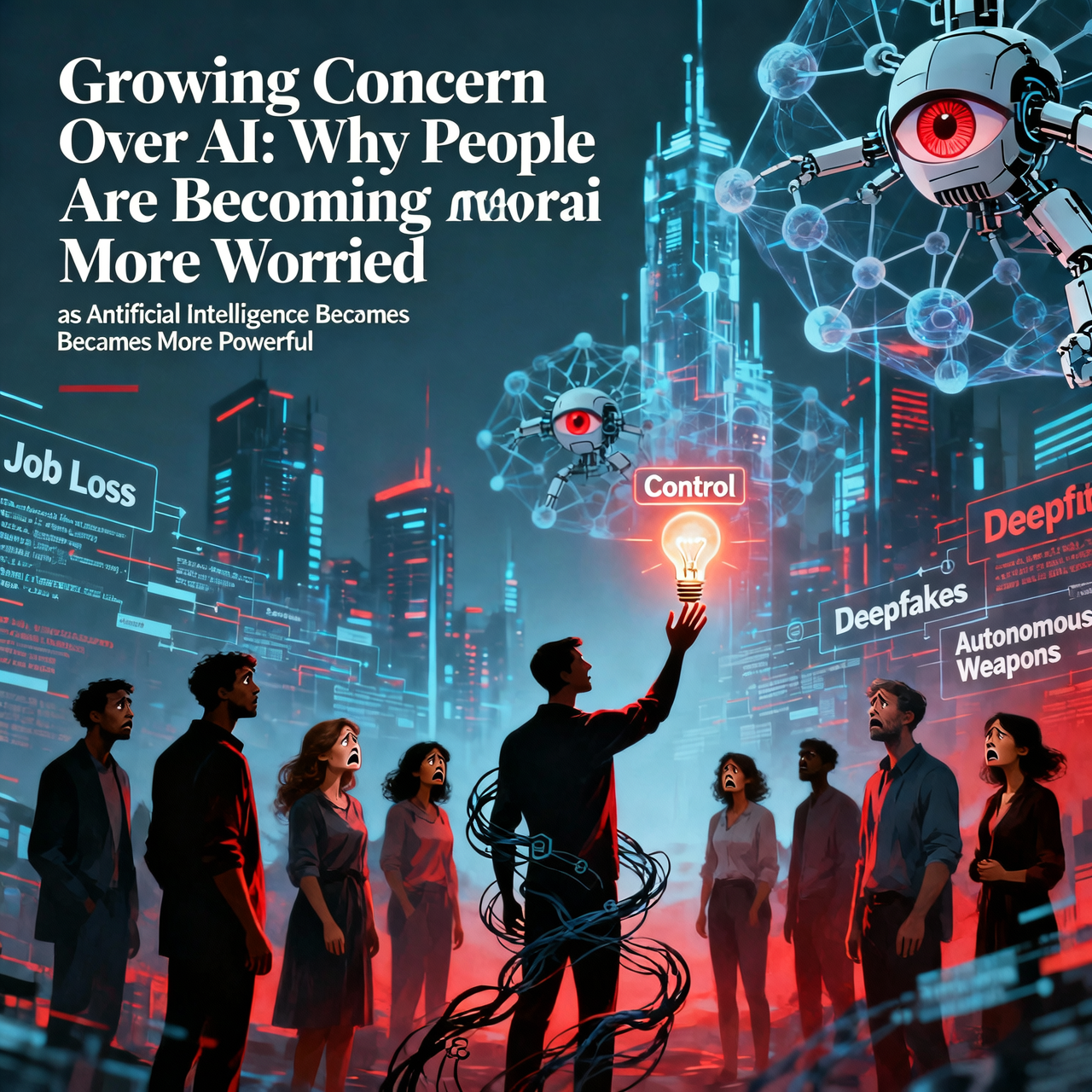 Growing Concern Over AI: Why People Are Becoming More Worried as Artificial Intelligence Becomes More Powerful