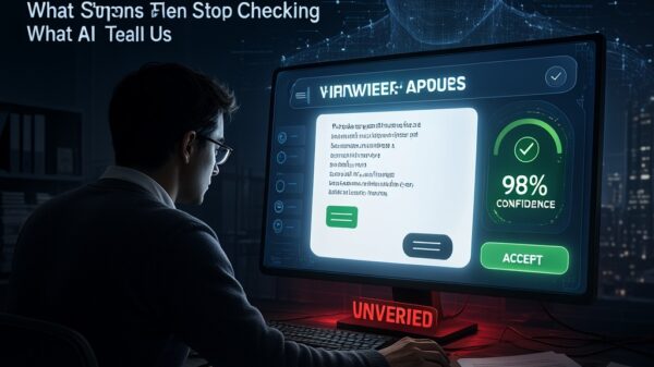 The Hidden AI Problem: What Happens When We Stop Checking What AI Tells Us