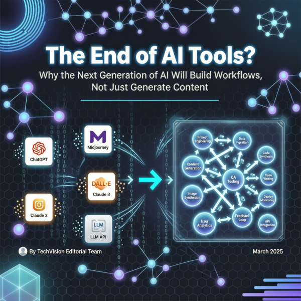 Why the Next Generation of AI Will Build Workflows, Not Just Generate Content