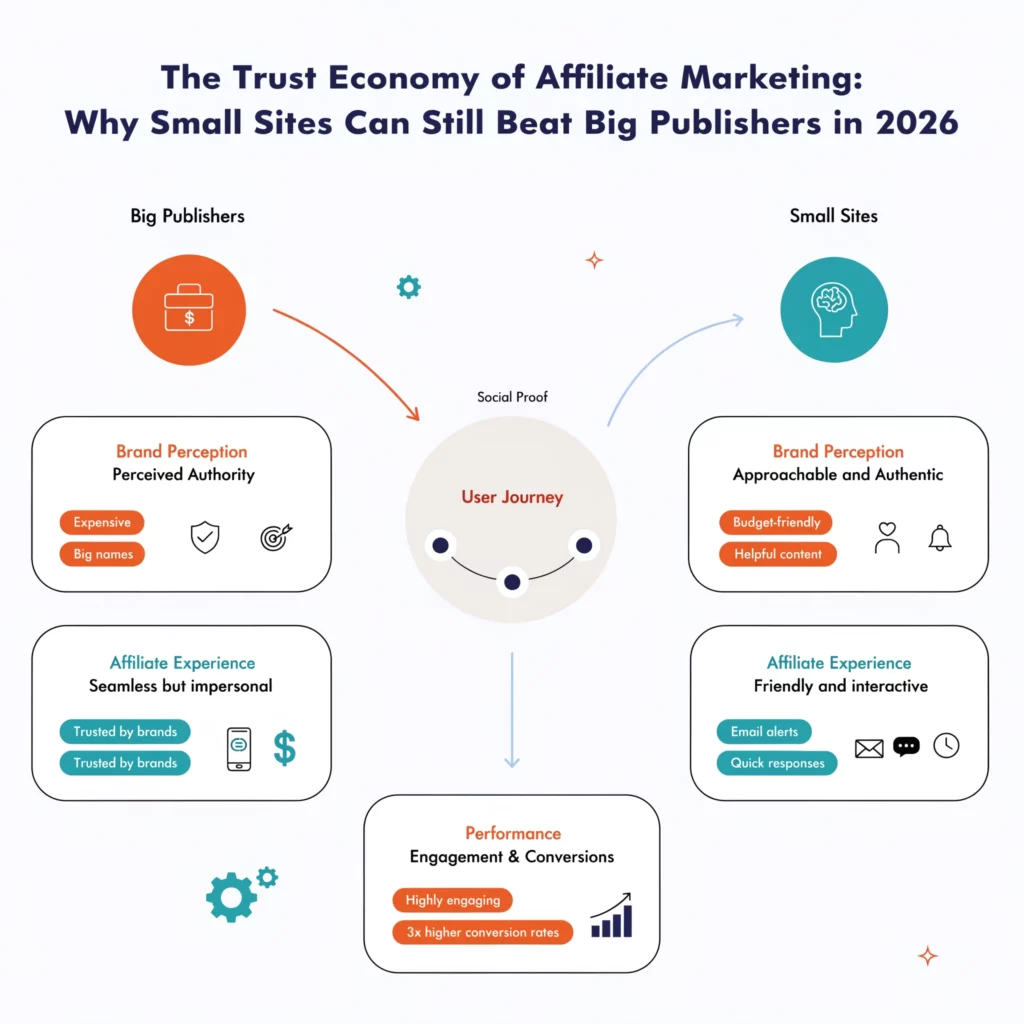 The Trust Economy of Affiliate Marketing: Why Small Sites Can Still Beat Big Publishers in 2026