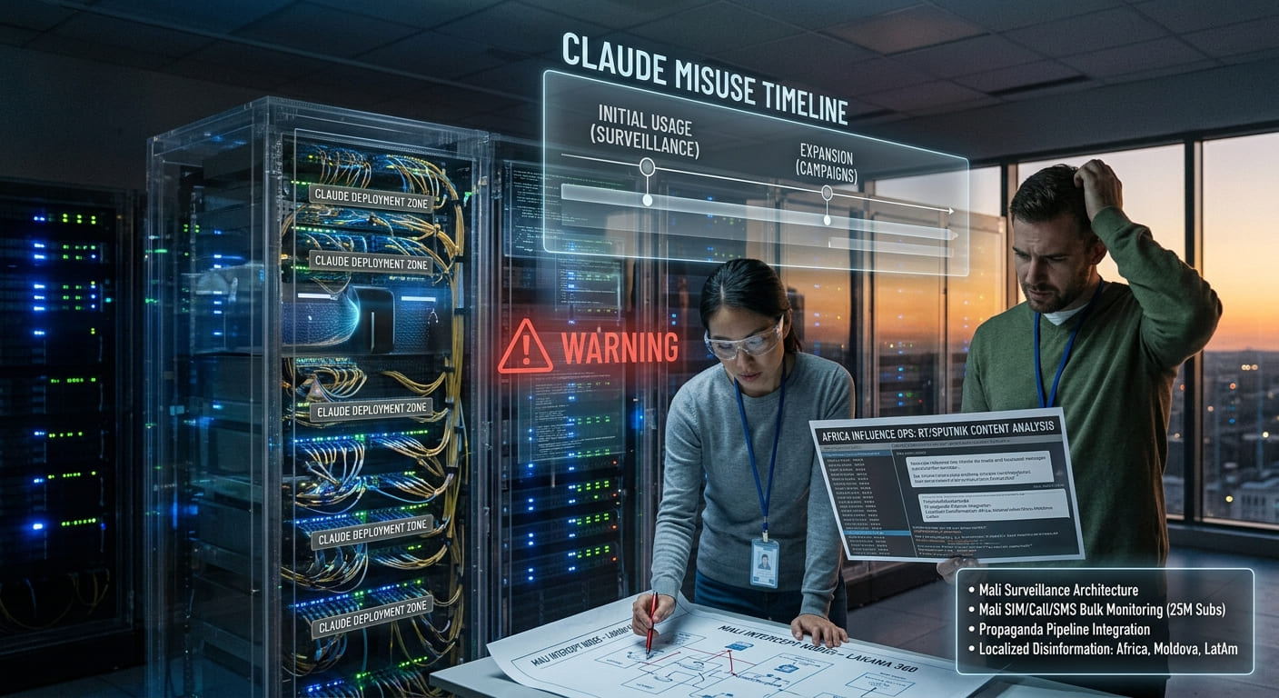 Anthropic Claude Was Used for Mass Surveillance and Political Influence Campaigns in Africa