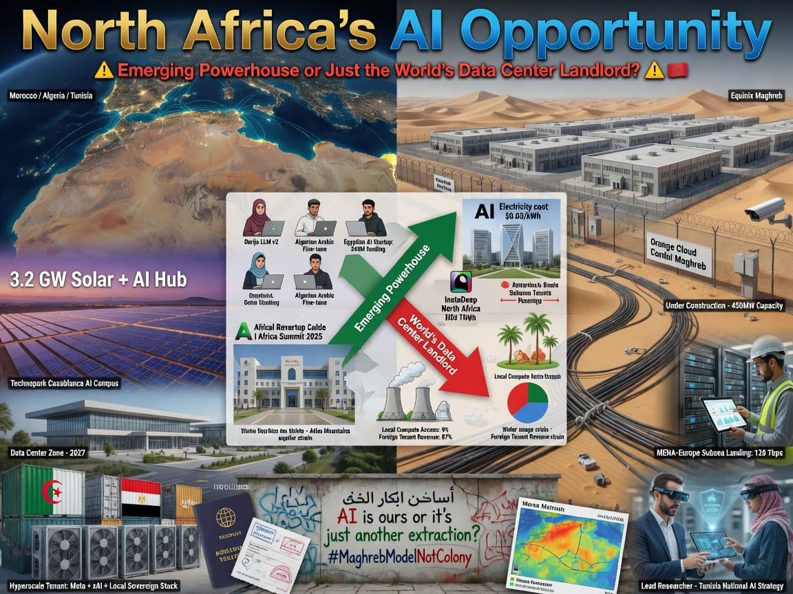 North Africa's AI Opportunity Emerging Powerhouse or Just the World's Data Center Landlord