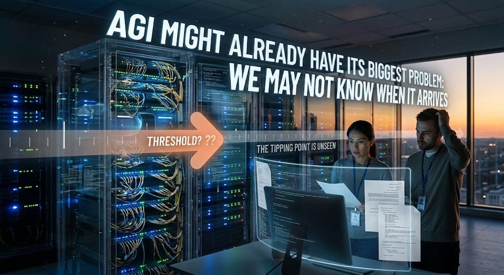 AGI Might Already Have Its Biggest Problem: We May Not Know When It Arrives